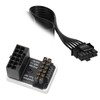 ATX 16Pin Male to 16pin Female 180 Degree Angled Adapter