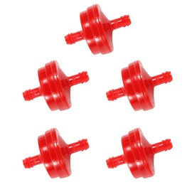 Eopzol 298090S Fuel Filter Replacement for Briggs & Stratton 298090 394358B 394358S Fits for 1/4" ID Fuel Line 150 Micron, 5-Pack