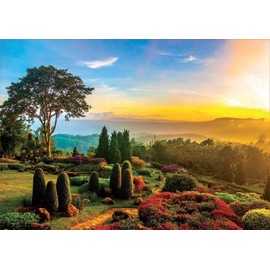 Educa Borras 17968 1000 Beautiful Garden Puzzle, Multi-Colour