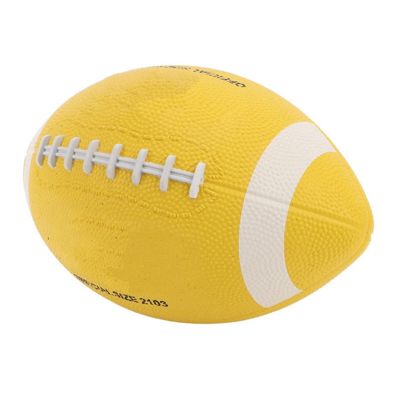 Rugby Ball Professional Size 3 Rubber Lightweight Portable High Elasticity