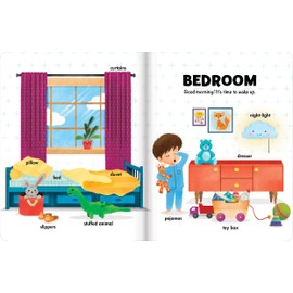 My 100 First Words About My Day: A Carry Along Book