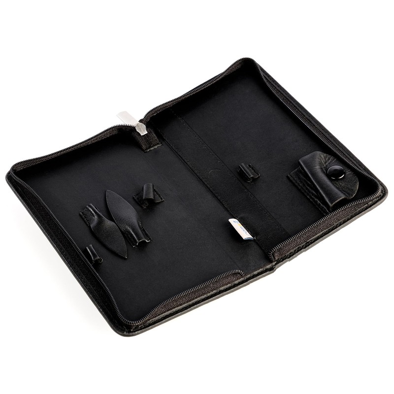 Remos Nail Case Empty Genuine Leather for Filling with 7