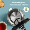 NELO Electric Kettle with Keep Warm Function, Sleek Glass Window