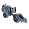 WooTeck 128GB Strong Metal Motorcycle USB Flash Drive Memory Stick