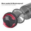 4 Compartments Medication Organizer Monthly Pill Box Pill Bottle -