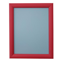 Snap Frame Poster Holder 8.5" x 11" Inches - Front Load Wall Mount Clip Frame Sign Holder - Picture Frame, Vertical or Horizontal Wall Mounting Poster Frame (Red)