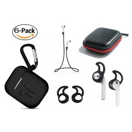 Zotech AirPods 1 & 2 GEN Accessory Pack 6 in 1 Cover/Strap/Ea
