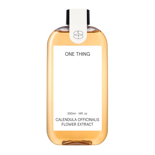 ONE THING Calendula Officinalis Flower Extract 10 fl. oz. | Hydrating Soothing Vegan Toner Essence for Smooth Facial Skin | Korean Skin Care