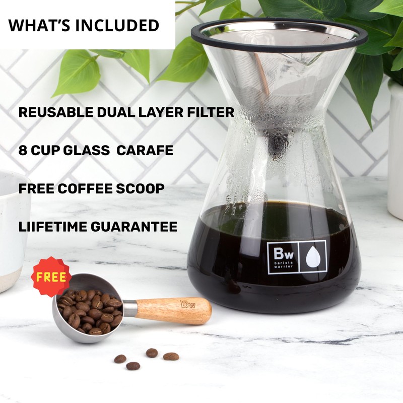 Barista Warrior Pour Over Coffee Maker Set – Pour Over