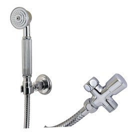 Kingston Brass KX1071SD Vintage Hand Shower Kit, Polished Chrome