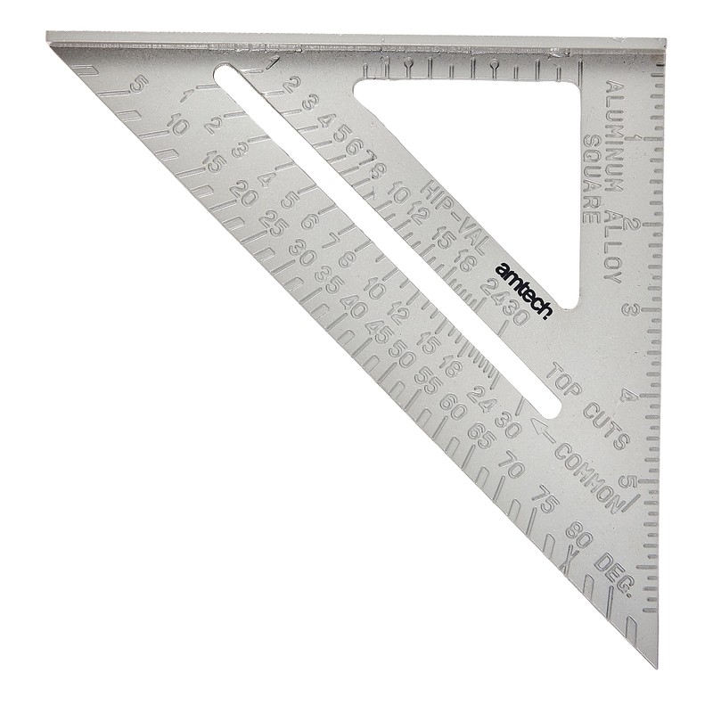 Amtech P3396 150mm (6") Aluminium roofer's Square