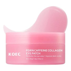 Collagen Eye Patch With Pdrn & Caffeine, Gel Eye Patches
