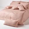 HOMESCAPES Brown Taupe Pure Egyptian Cotton Body Pillowcase 330 TC