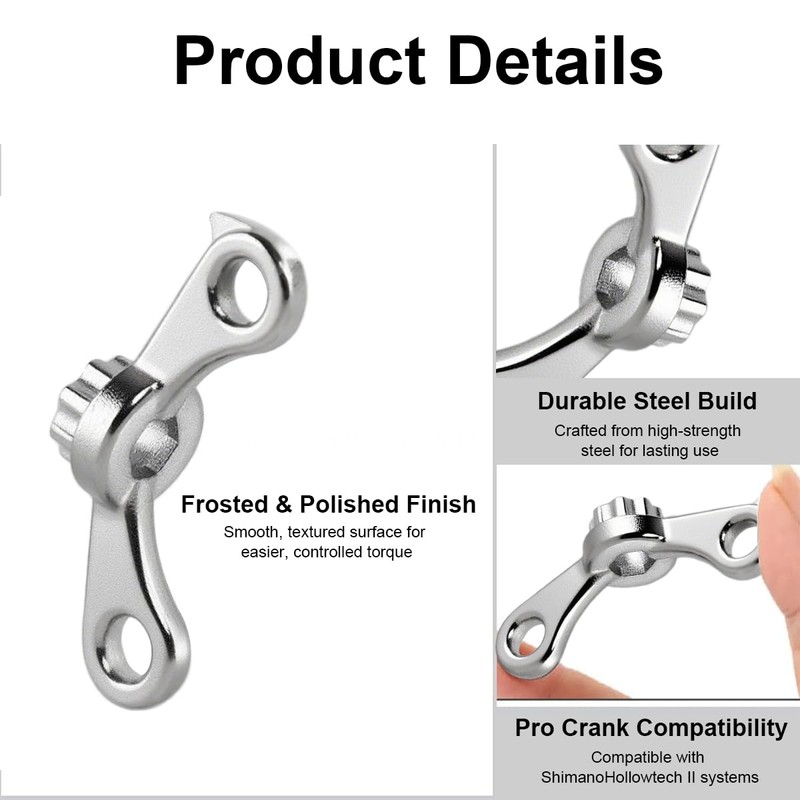 Ruayia Crank Puller, 2-in-1 Tool for Disassembly & Assembly, Cover