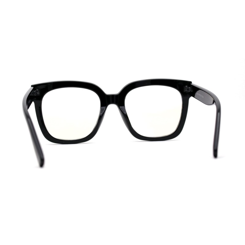 SA106 Thick Horned Boyfriend Frame Blue Light Blocking Computer Glasses