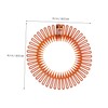 Outanaya 10pcs Flexible Circle Hair Combs Comfortable Stretch Hairbands for