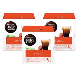 NESCAFÉ Dolce Gusto Coffee Capsules Café Lungo 48 Single Serve Pods, (Makes 48 Cups) 48 Count
