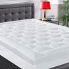 COHOME King Size Mattress Topper Extra Thick Cooling Mattress Pad 400TC Cotton Top Plush Down Alternative Fill Pillow Top Mattress Cover with 8-21 Inch Deep Pocket