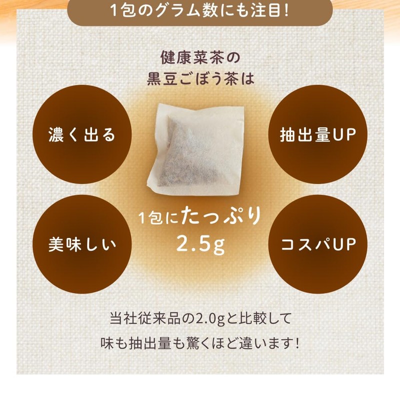 Black Bean Burdock Tea, Made in Japan, Black Bean Tea,