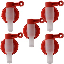 R&C Components Ltd 20L / 25L Drum Tap - Vented System for Smooth flow 'no glugging' (Pack of 5)
