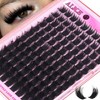 ALICE Lash Clusters Thick Volume Eyelash Clusters with Spikes Wispy