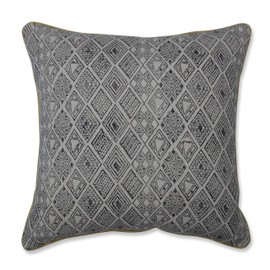 Pillow Perfect Indoor Gypsy Black 18 Inch Throw Pillow, 18" x 18"