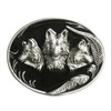 Urban Backwoods Three Wolves IV Belt Buckle for Interchangeable Belt