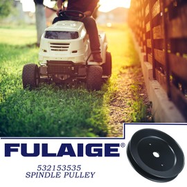 FULAIGE 153535 Spindle Pulley Replaces 153535 Pulley Mandrel Craftsman, Craftsman Mandrel Pulley 153535, Husqvarna 532153535, 177865 Pulley 532173436, CP153535 Pulley 173436 129861 539112171 532177865