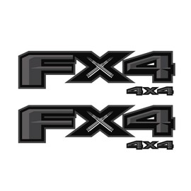 FX4 4x4 Decal Replacement Sticker F 150 Bedside Emblem for 4x4 Truck Super Duty