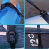runrayay Black Paddleboard Carry Strap, Adjustable Heavy Duty Shoulder Strap