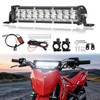 Motorcycle Headlight 60 W 2500 Lm for 22 mm 7/8