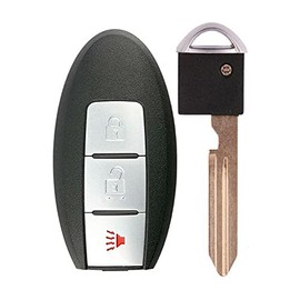 1x New Replacement Keyless Entry Remote Control Key Fob Compatible With & Fits For Nissan CWTWBU729
