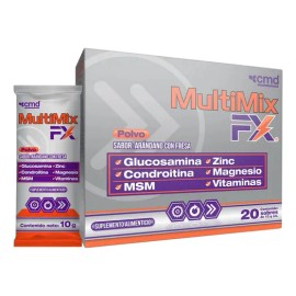 Multimix Fx Para La Salud De Tus Articulaciones. Glucosamina Arandano Con Fresa