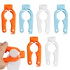 6-Pack Plastic Bottle Cap Opener, 3-in-1 Multi-Purpose Gripper Water Bottle