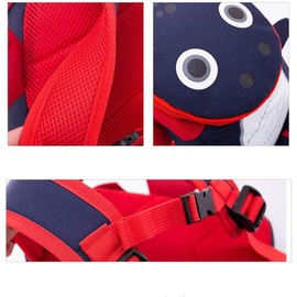 ITODA Kids Toddlers Cute Dinosaur Walking Safety Harness Backpack Walker's Bag With Reins Belts Travel Racksack Cartoon Nursery School Bag Daypack for Boys Girls 1-7Years Old