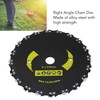Right Angle Chain Disc Alloy Steel Blade Chainsaw Wheel Disc
