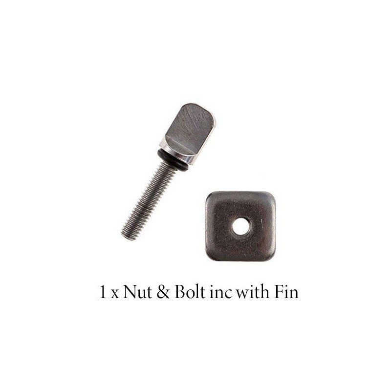 Riding not Hiding 4.6 inch River Fin For Paddleboard -