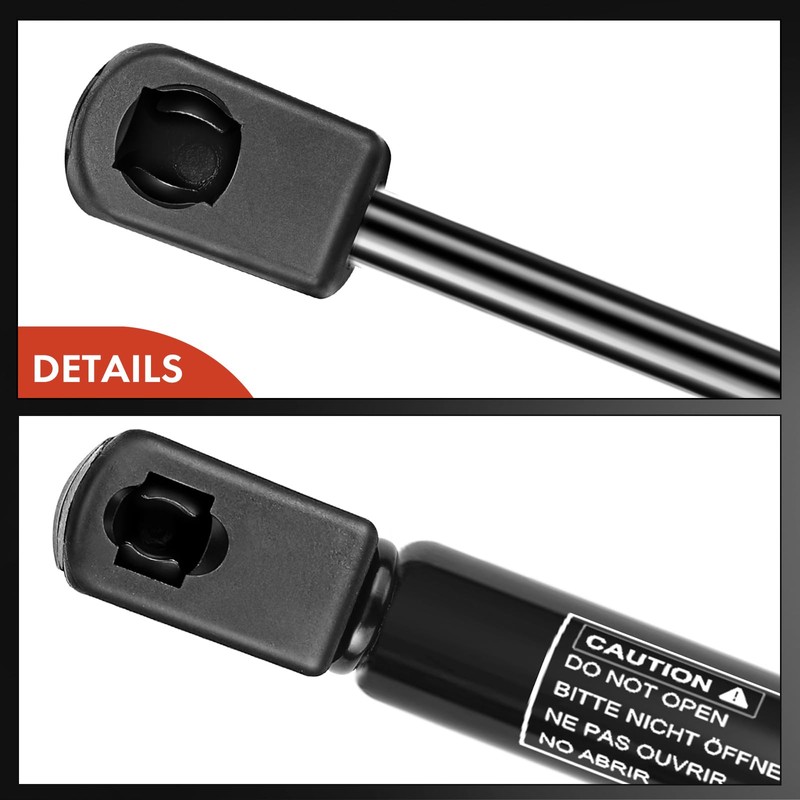 A-Premium Front Hood Lift Supports Shock Struts Compatible with Select