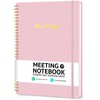 Thboxes Meeting Notebook for Work, 160 Pages Work Notebooks for