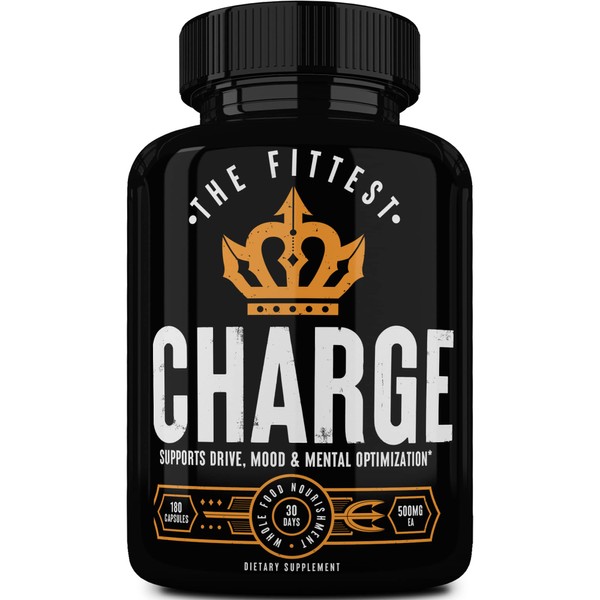 Stimulant Free Nootropic for Peak Mental Performance, Memory, Focus & Calm Alpha Energy (w/Beef Brain, Fish Eggs, Liver…) Charge — “Strength Makes All Other Values Possible” | The Fittest