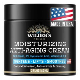 Crema Facial Noche Wilders Prime Colágeno Retinol Ácido Hialurónico Rostro