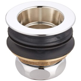 SANEI PH31-25 Bathroom Drain Part, Round Pot Drain Stopper, No Overflow, For Pipe Diameter 1.0 inches (25 mm)