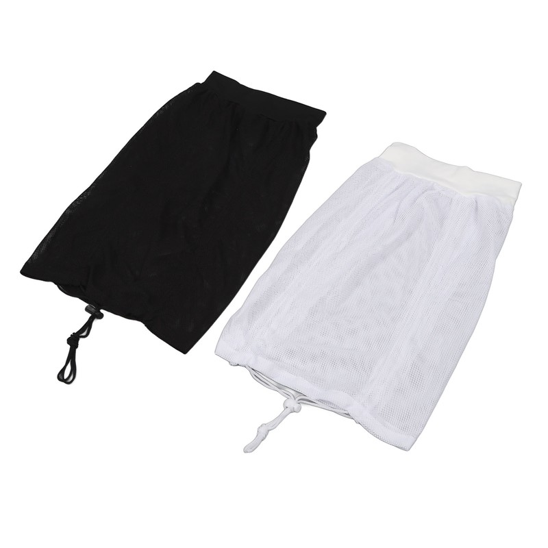 2PCS Net Plopping Cap Adjustable Multifunctional Reusable Net Plopping Bonnet