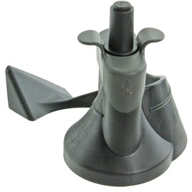 UTIZ Replacement Black Mixing Paddle Blade Arm & Seal for Tefal Actifry Family | Actifry Plus AL/FZ/GH Series Equivalent to SS-990596