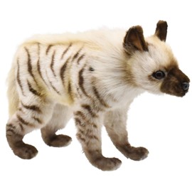 Hansa Stripped Hyena Plush Soft Toy - 33cm. 6210