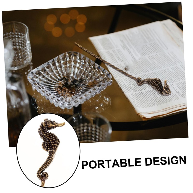 Ipetboom Copper Draw Pin Tool Retro Handheld Device Durable Scald