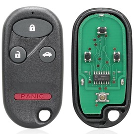 CCIYU Smart Key Fob 1996-1997 Fit for Honda Accord 2.2L,1998-2002 Fit for Honda Accord 2.3L Keyless Entry Remote (fits Part A269ZUA101)
