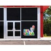 ICE Cream 1 16" Concession Decal Sign cart Trailer Stand