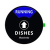 Magnet Clean Dirty Dishwasher Sign Indicator with “RUNNING” and “EMPTY”Options,