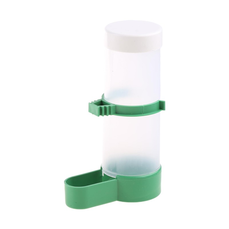BOGEEL Bird Waterer Parrot Feeders Automatic Water Food Dispenser for